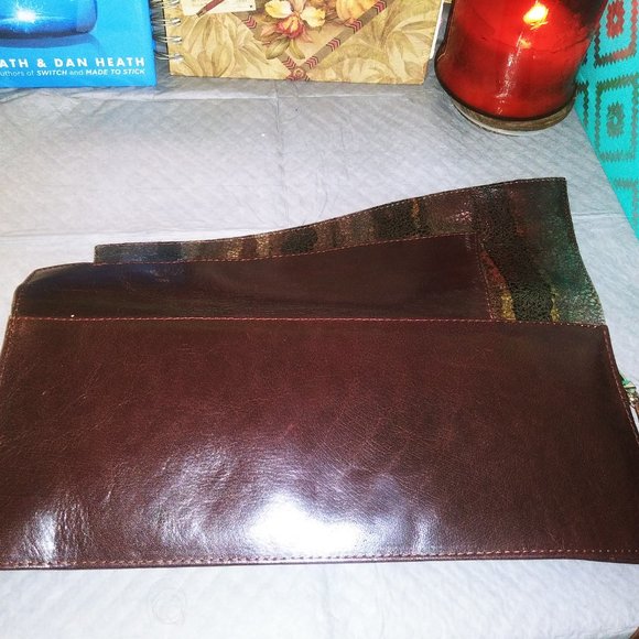 Extra Long Clutch Bag NWOT_Width 13", and Height 5" - Picture 6 of 6